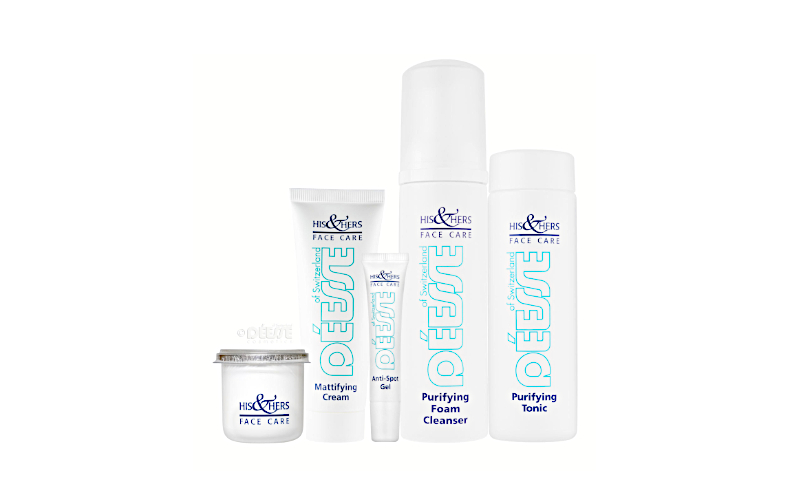 Déesse His & Hers Pflegelinie für unreine Haut